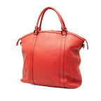 Gucci Large Leather GG Charm Dome Satchel