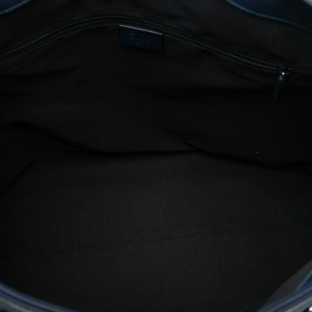 Gucci Large Leather GG Charm Dome Satchel