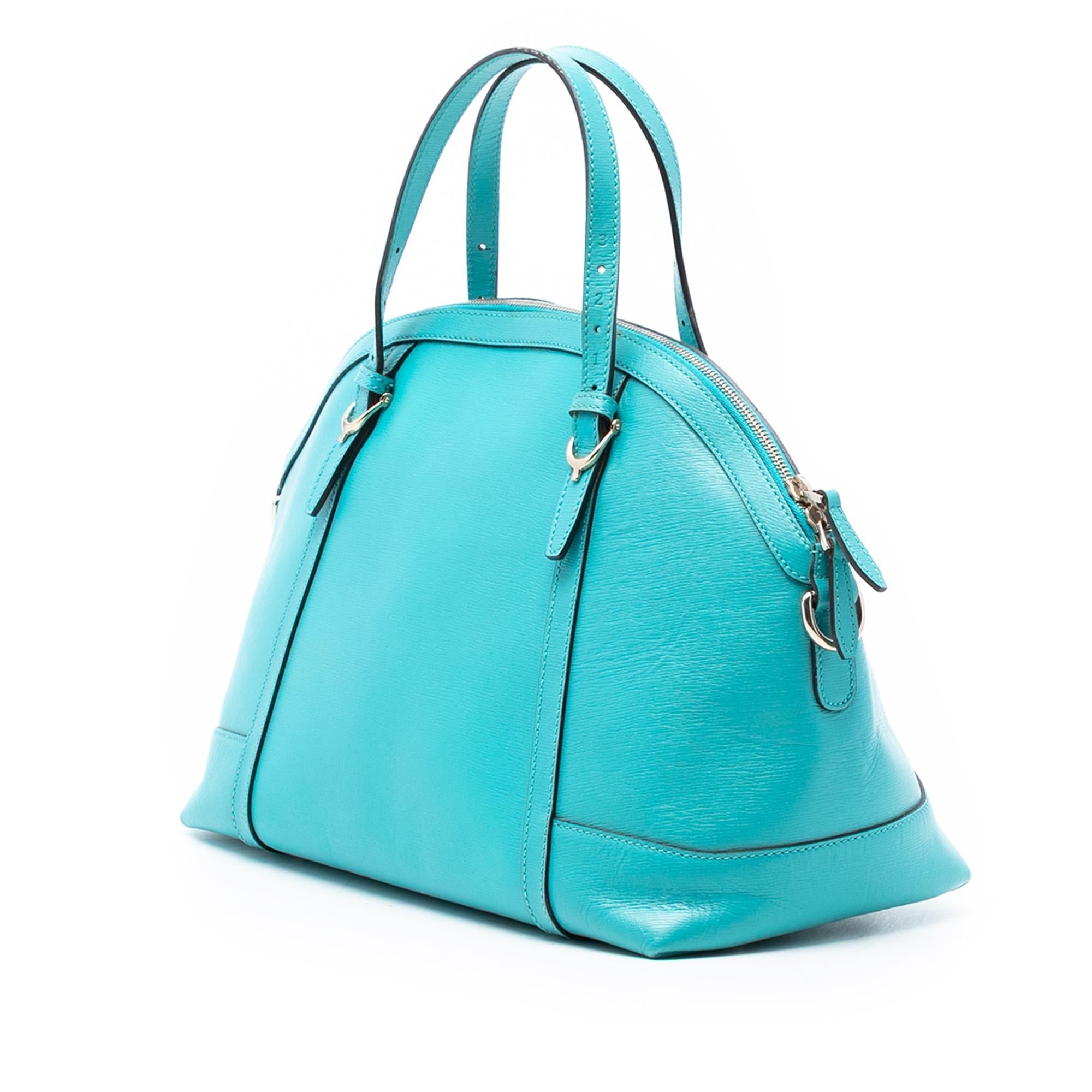 Gucci Large Leather Nice Dome Satchel