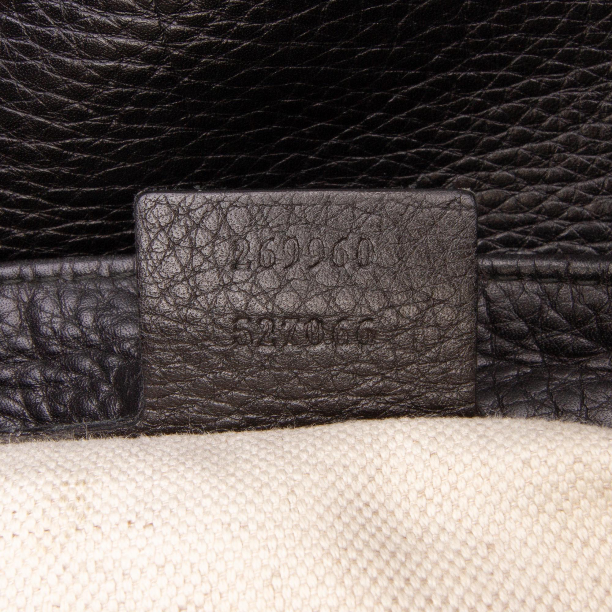 Gucci Large Leather Ride Shoulder Bag