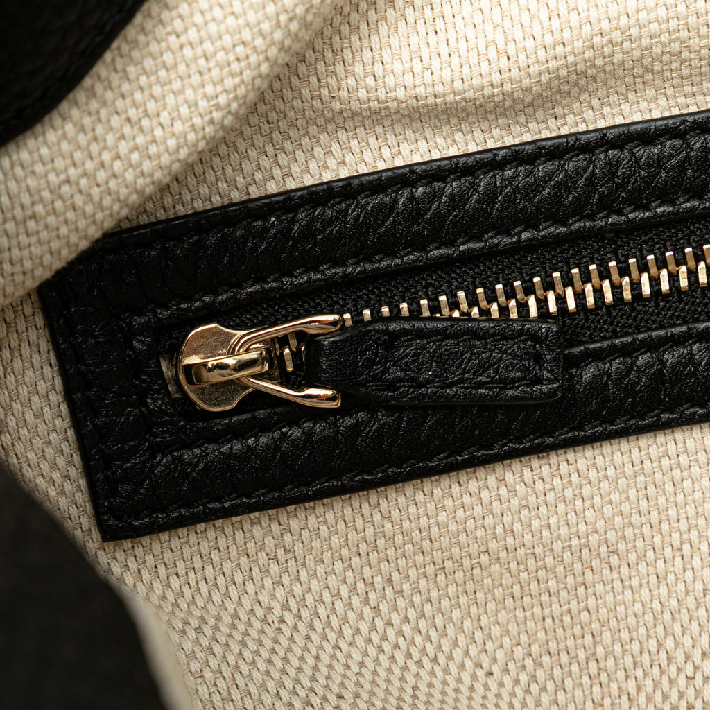 Gucci Large Leather Soho Convertible Hobo