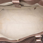 Gucci Large Metallic Microguccissima Sukey Tote