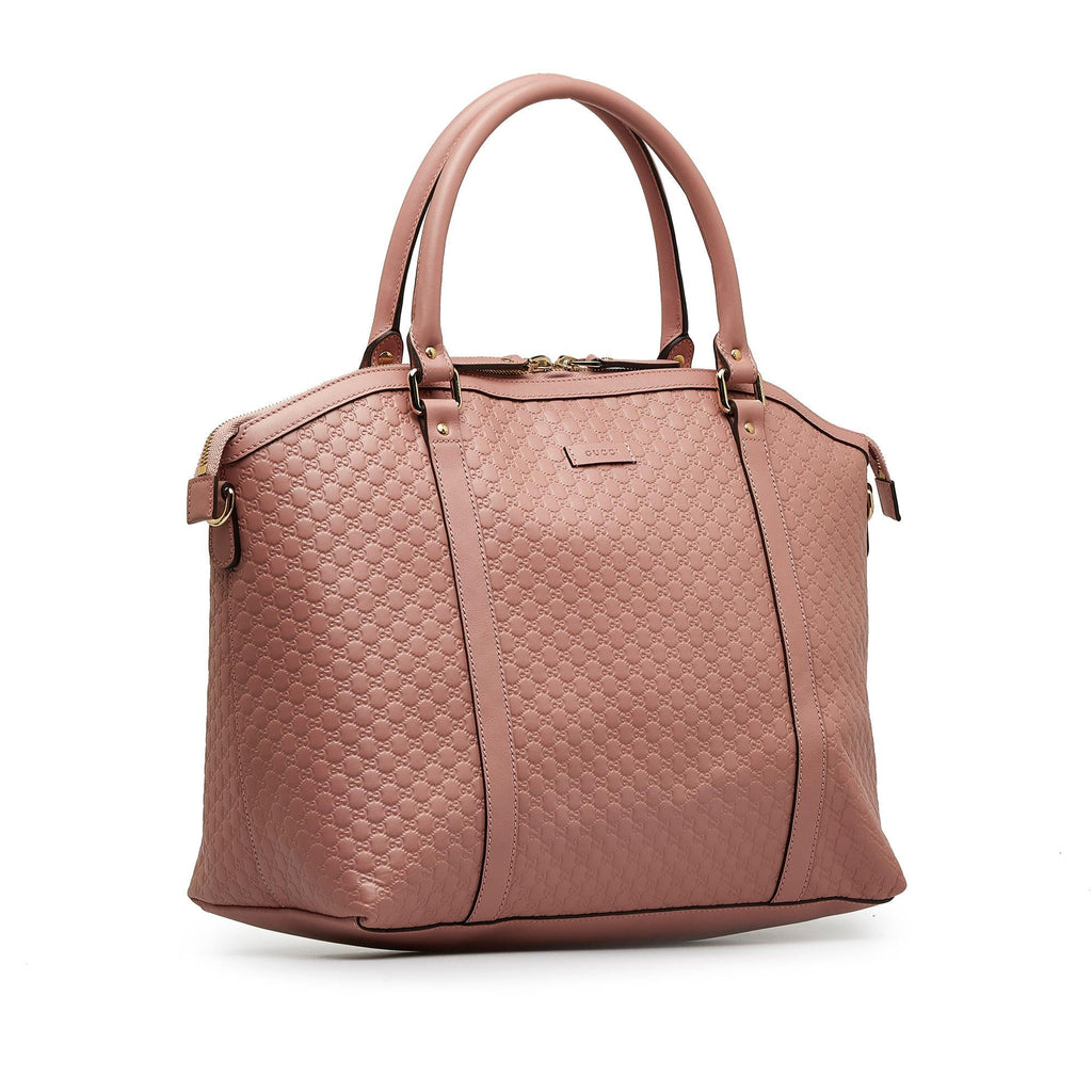 Gucci Large Microguccissima Dome Satchel (SHG-rqCKfY)