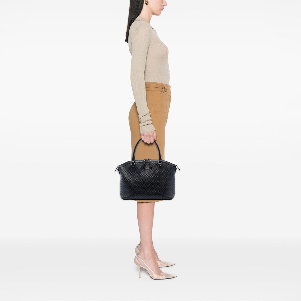 Gucci Large Microguccissima Dome Satchel