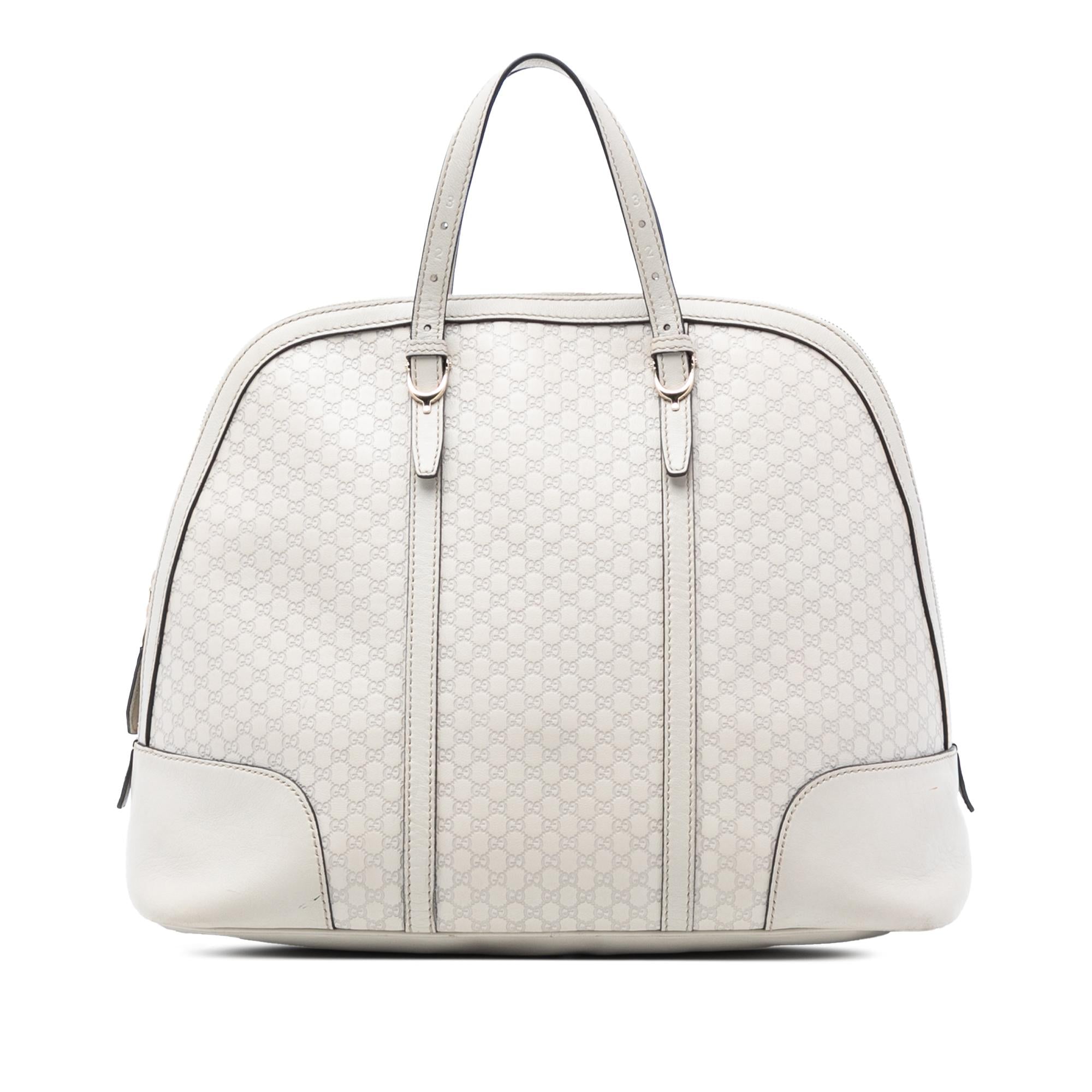 Gucci Large Microguccissima Nice Dome Top Handle Bag