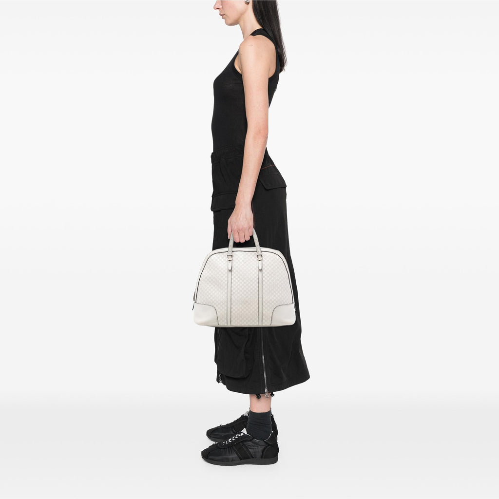Gucci Large Microguccissima Nice Dome Top Handle Bag
