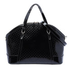 Gucci Large Microguccissima Patent Dome Satchel