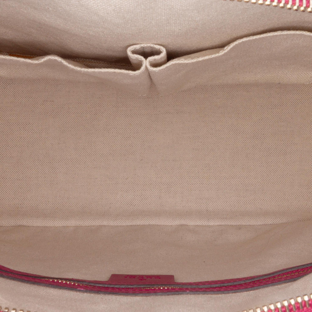 Gucci Large Microguccissima Patent Nice Dome Satchel