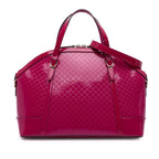 Gucci Large Microguccissima Patent Nice Dome Satchel