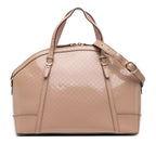 Gucci Large Microguccissima Patent Nice Dome Satchel