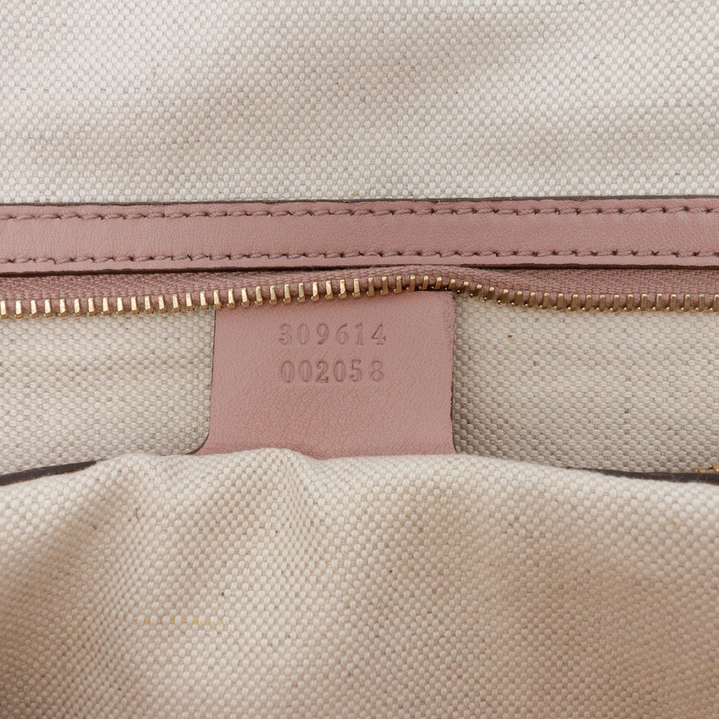 Gucci Large Microguccissima Patent Nice Dome Satchel