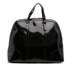 Gucci Large Microguccissima Patent Nice Dome Top Handle Bag