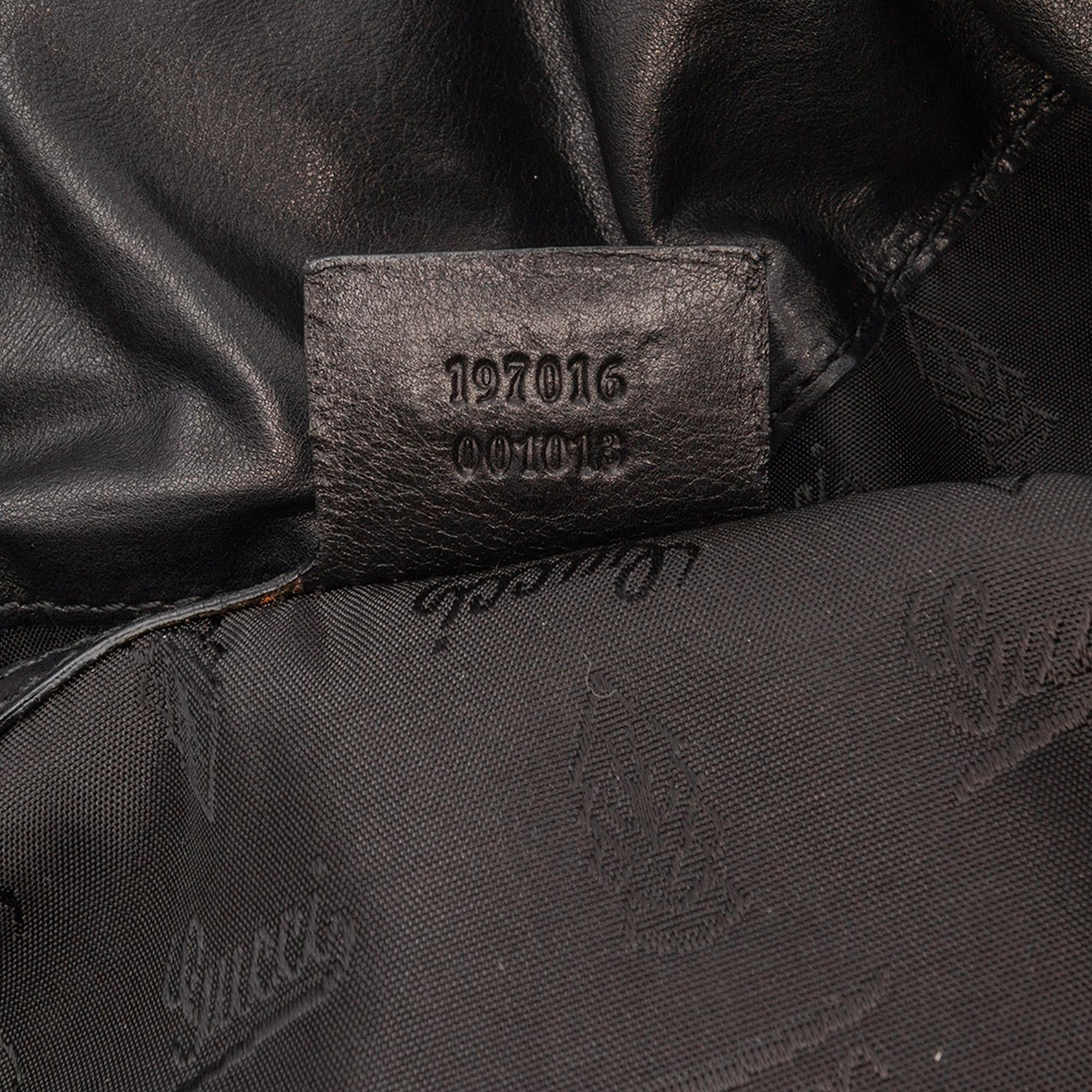 Gucci Large Patent Hysteria Satchel