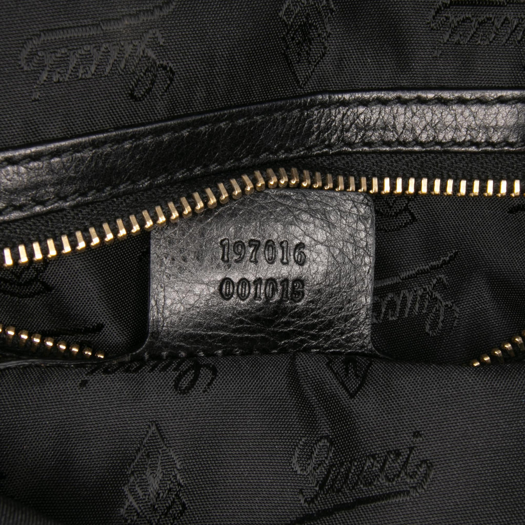 Gucci Large Patent Hysteria Satchel