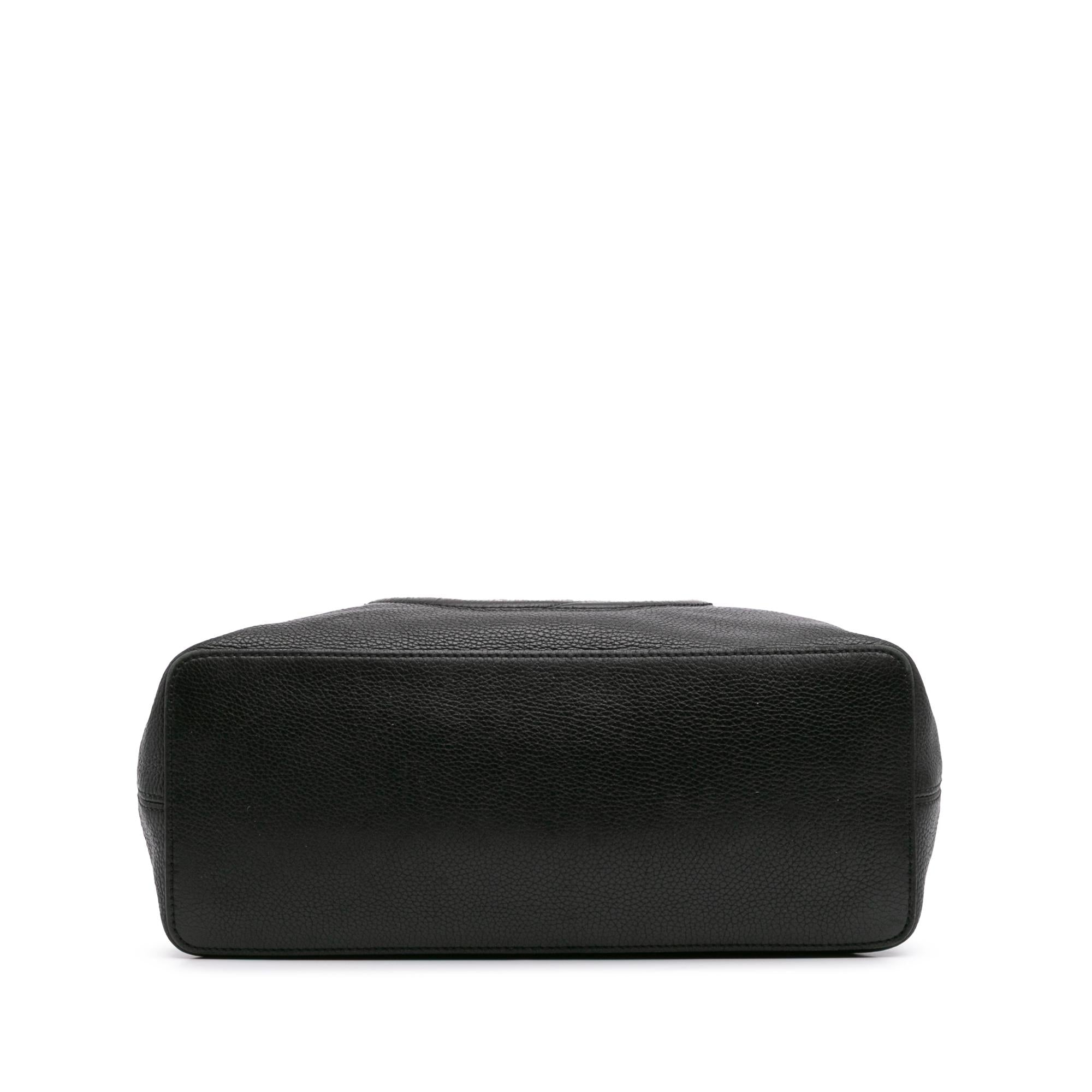 Gucci Large Pebbled Calfskin Soho Convertible Hobo