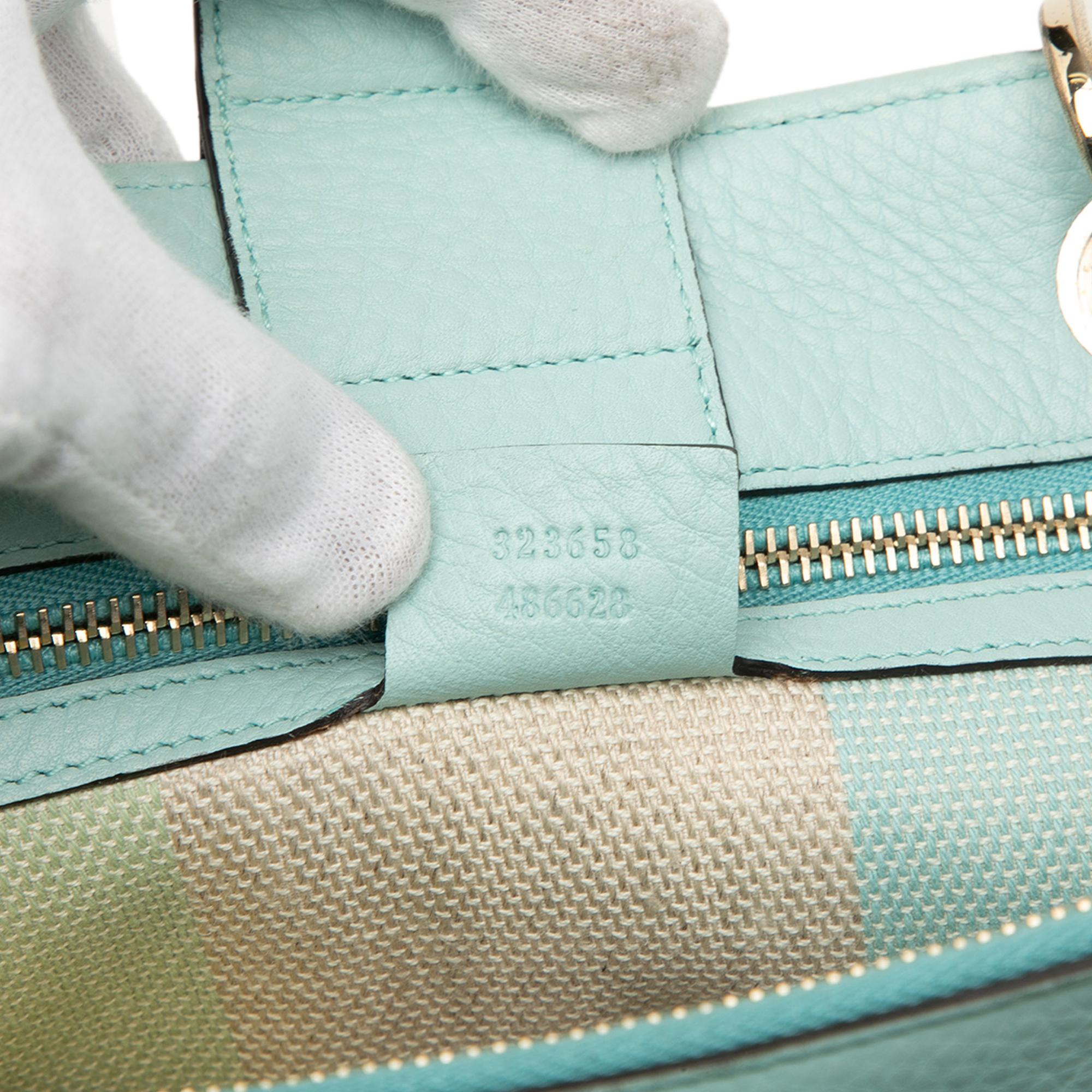 Gucci Large Raffia Bamboo Shopper Satchel