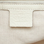 Gucci Large Raffia Bamboo Shopper Tote (SHG-BjufB6)