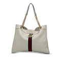 Gucci Large Web Leather Rajah Tote (SHG-dbxSwX)