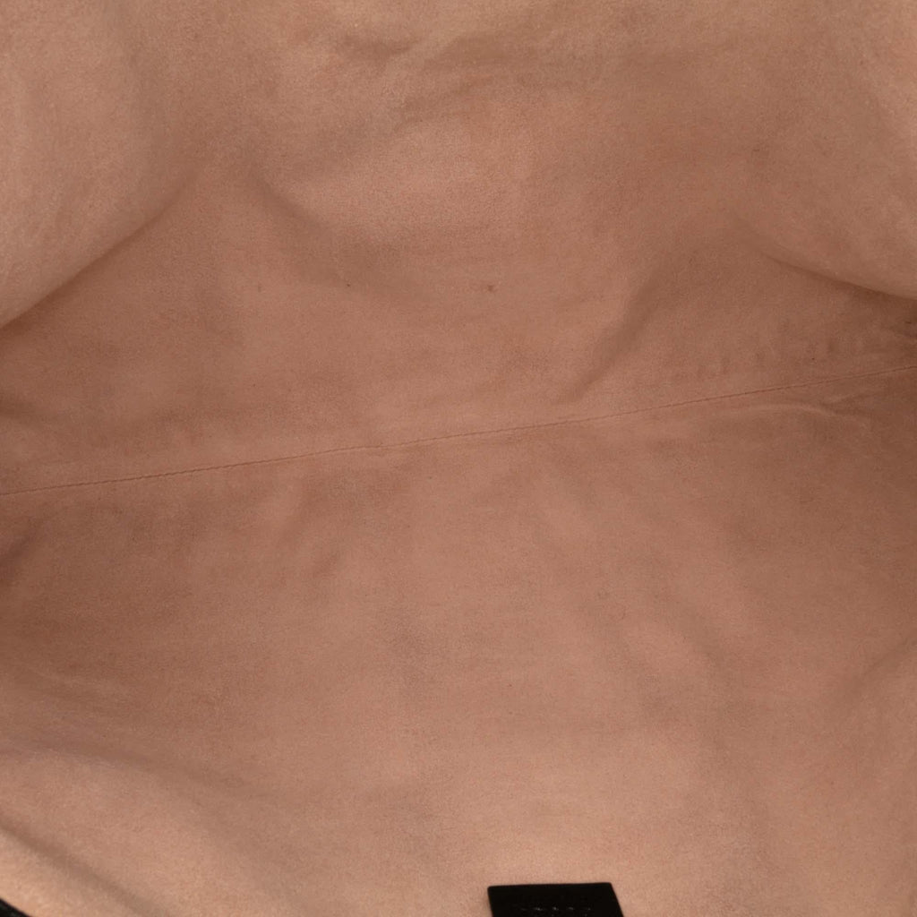 Gucci Large Web Leather Rajah Tote