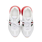 Gucci Lavaredo Eco-Fabric Web Rhyton Sneakers - Size 9 / 39 (SHF-W0okvt)