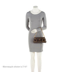 Gucci Tom Ford Leather 1921 Horsebit Shoulder Bag (SHF-20110)