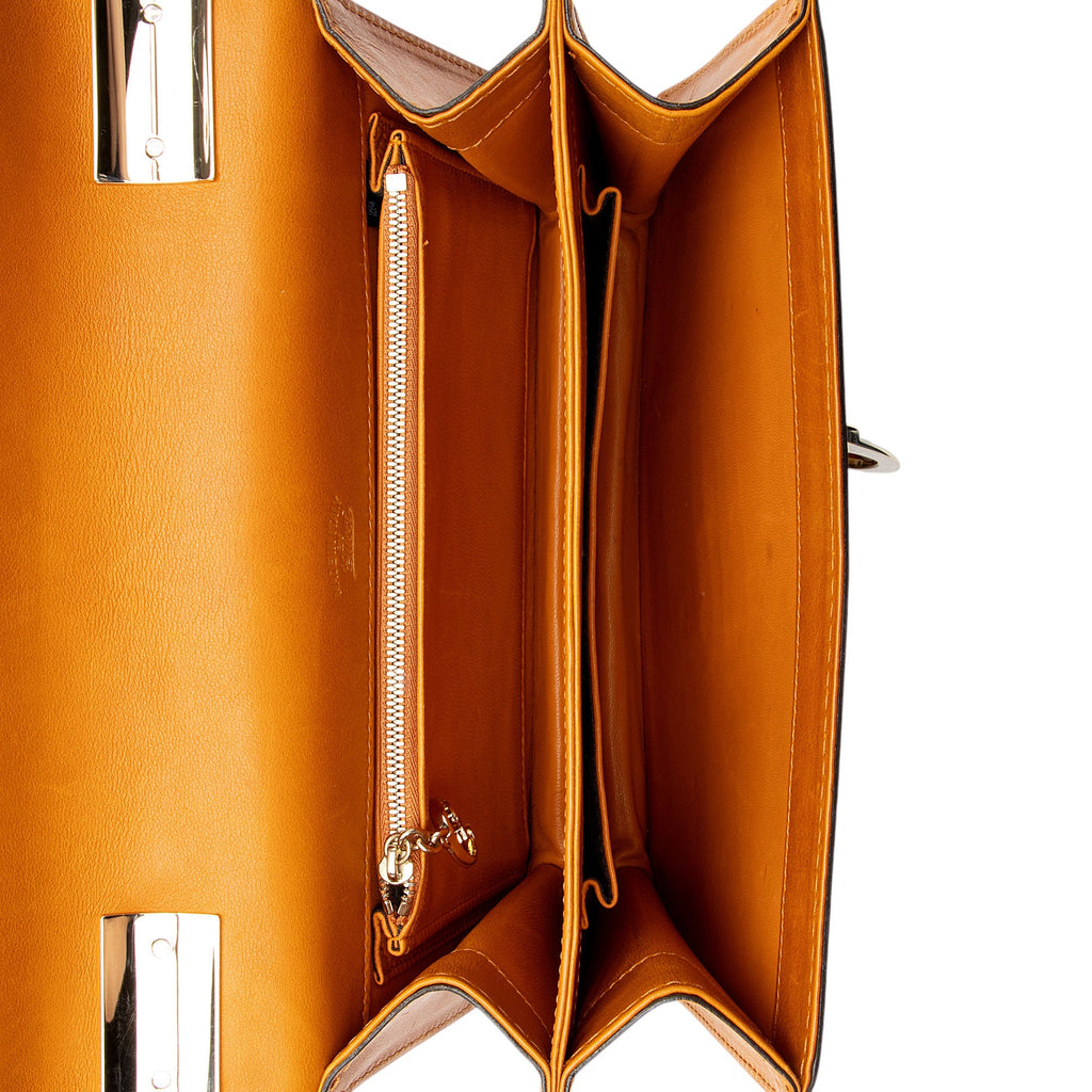 Gucci Leather 1973 Flap Medium Shoulder Bag