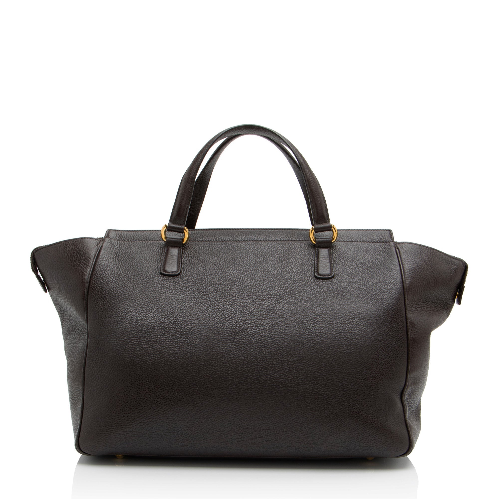 Gucci Leather 1973 Medium Tote