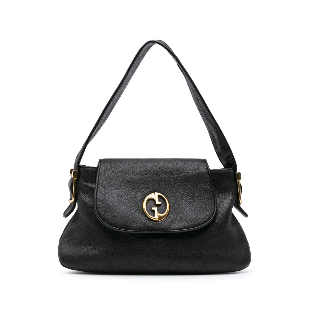 Gucci Leather 1973 Shoulder Bag