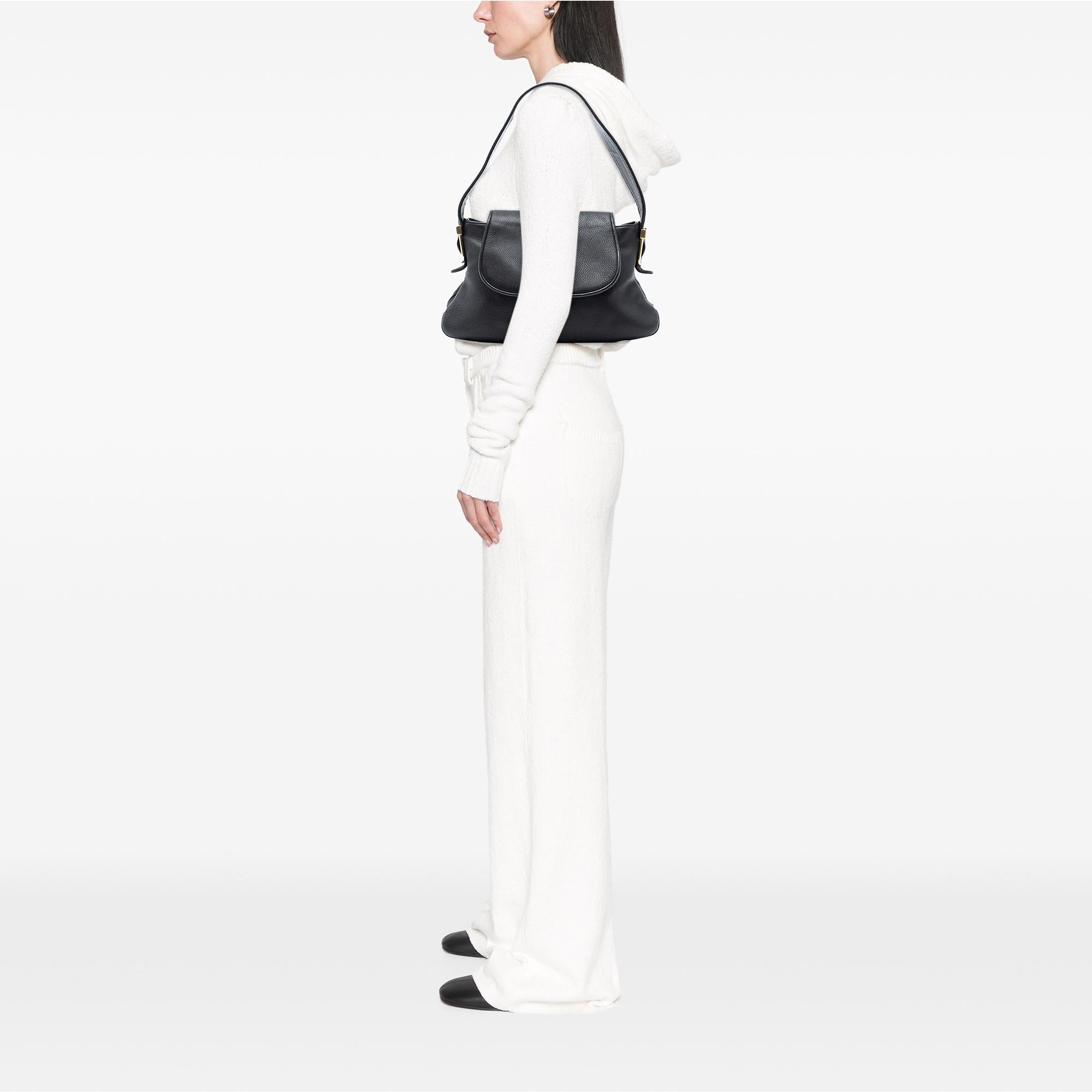 Gucci Leather 1973 Shoulder Bag