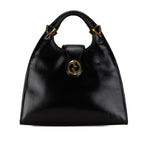 Gucci Leather 1973 Stirrup Handbag (SHG-Jxcegh)