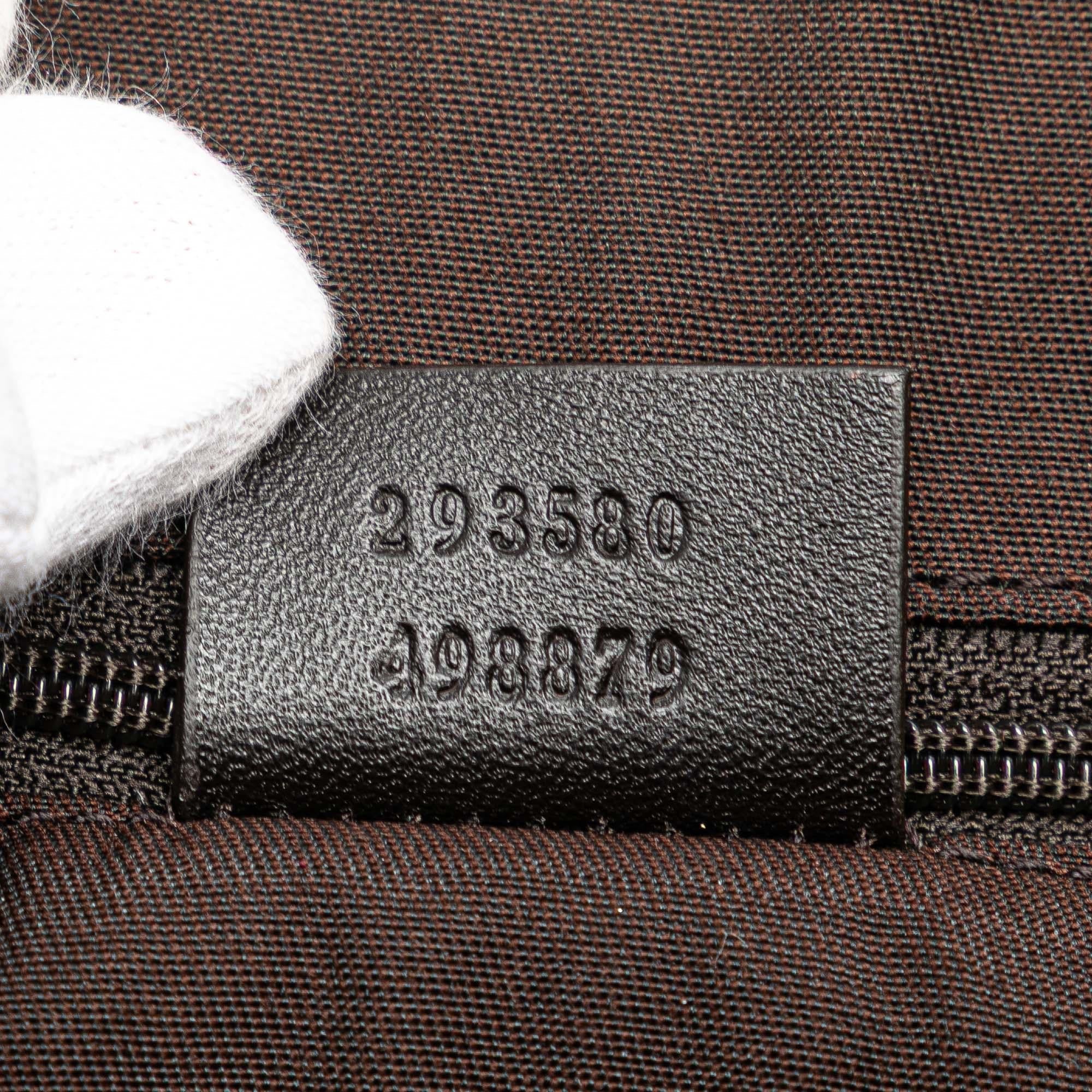 Gucci Leather Abbey D Ring Horsebit Tote