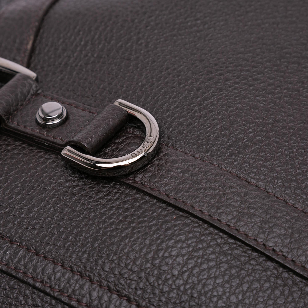 Gucci Leather Abbey D Ring Satchel