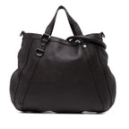 Gucci Leather Abbey D Ring Satchel