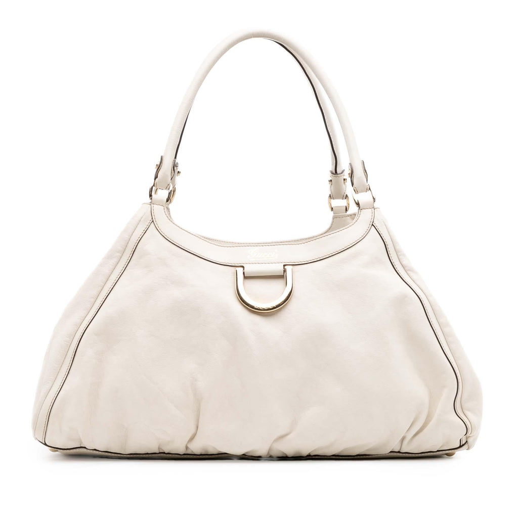 Gucci Leather Abbey D Ring Shoulder Bag