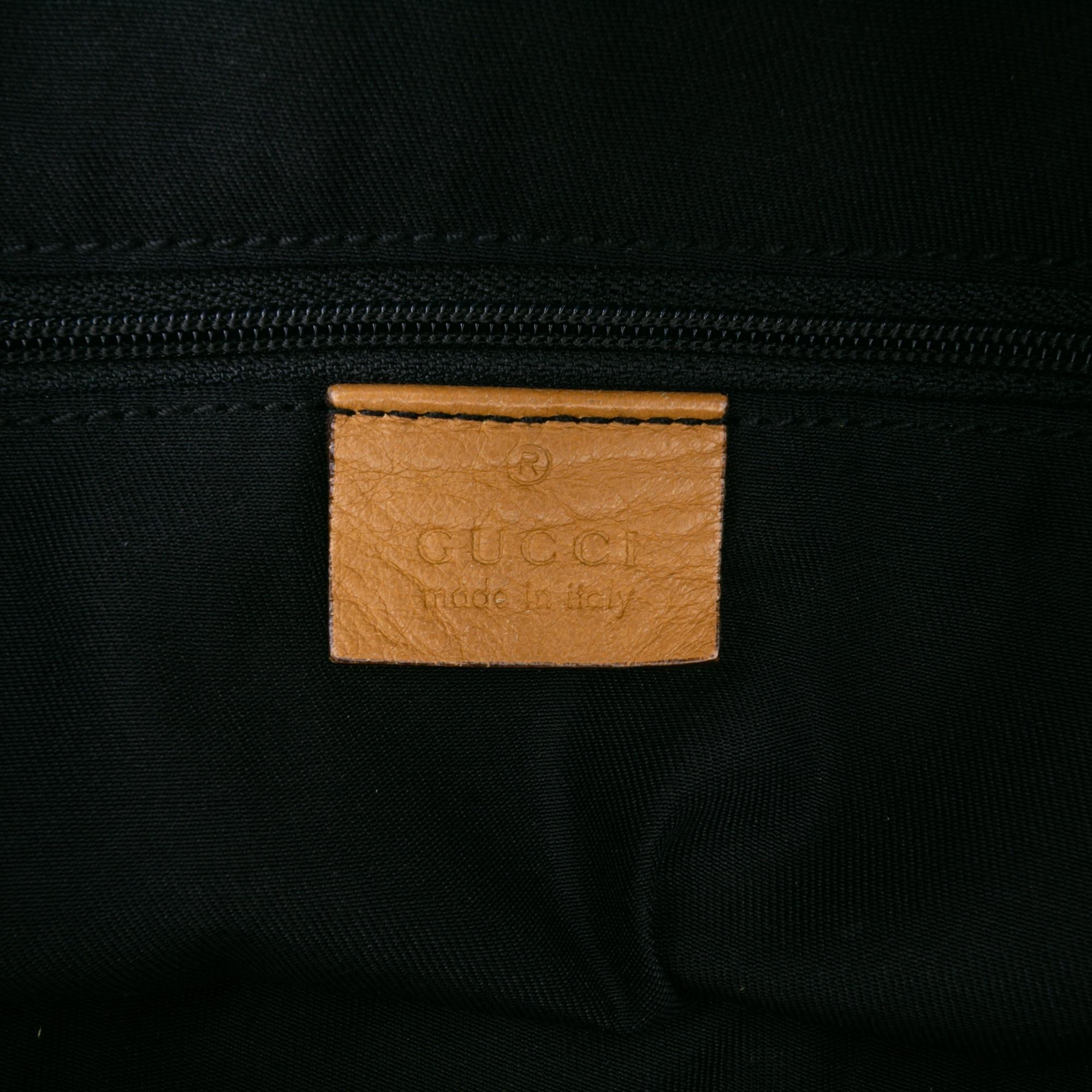 Gucci Leather Abbey D Ring Shoulder Bag