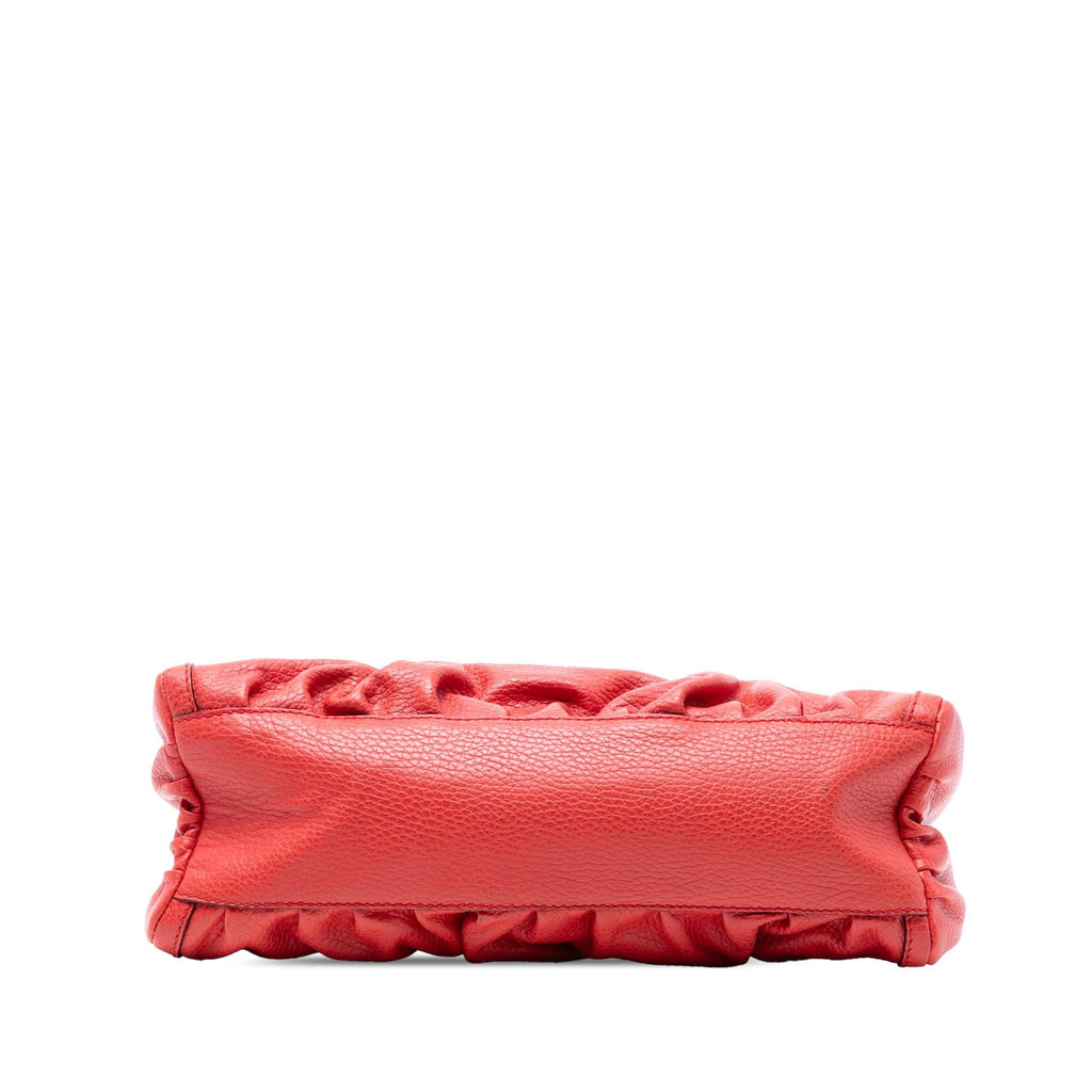 Gucci Leather Abbey D Ring Shoulder Bag