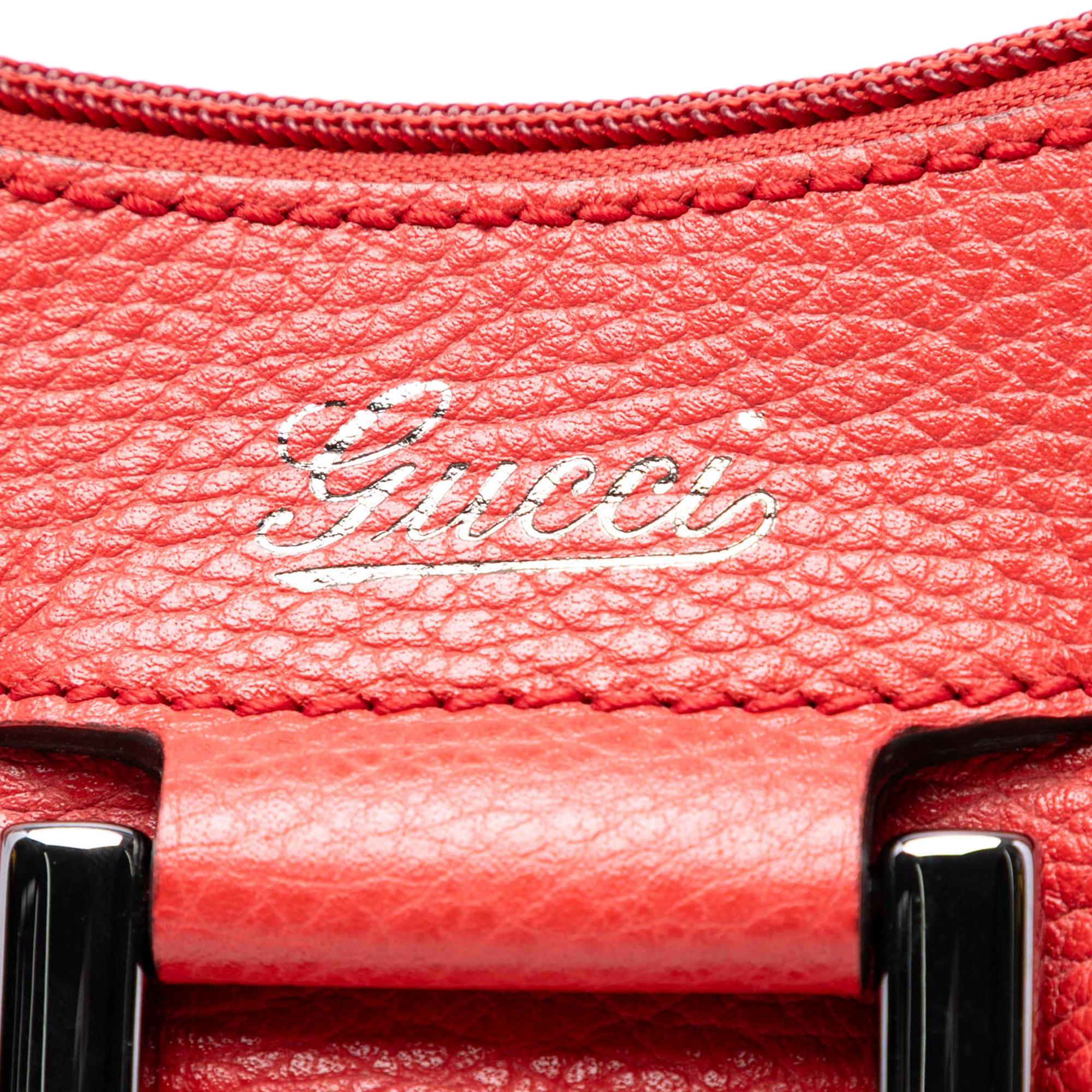 Gucci Leather Abbey D Ring Shoulder Bag