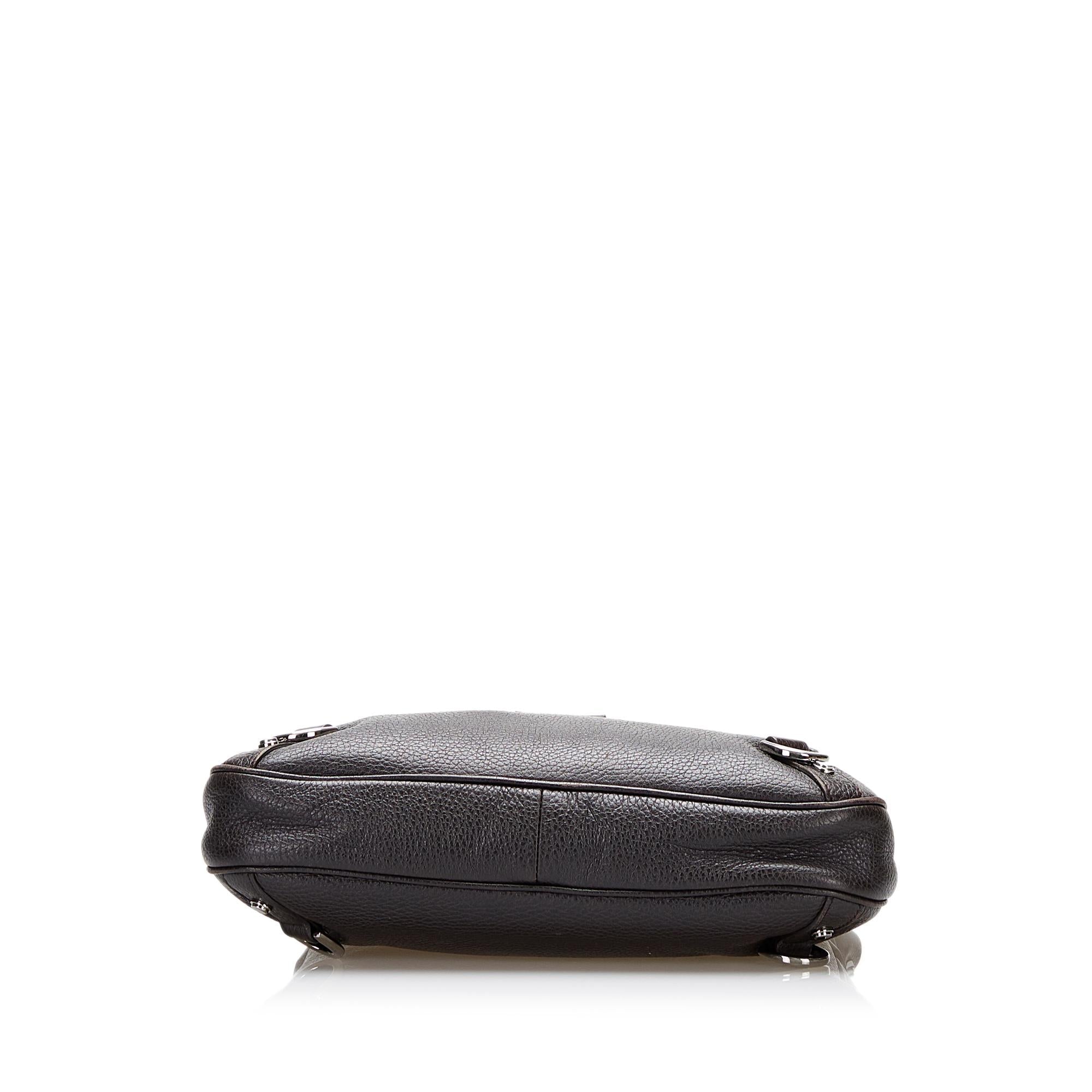 Gucci Leather Abbey Shoulder Bag (SHG-36982)