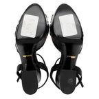 Gucci Leather Allie Knotted Platform Sandals - Size 6.5 / 36.5