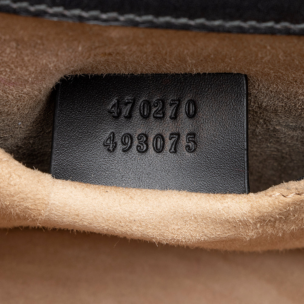 Gucci Leather Animal Studs Sylvie Mini Bag (SHF-19238)