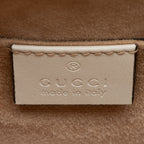 Gucci Leather Animal Studs Sylvie Mini Satchel