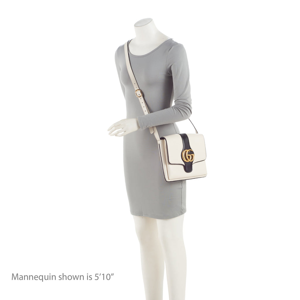 Gucci Leather Arli Medium Shoulder Bag (SHF-NCcLj2)