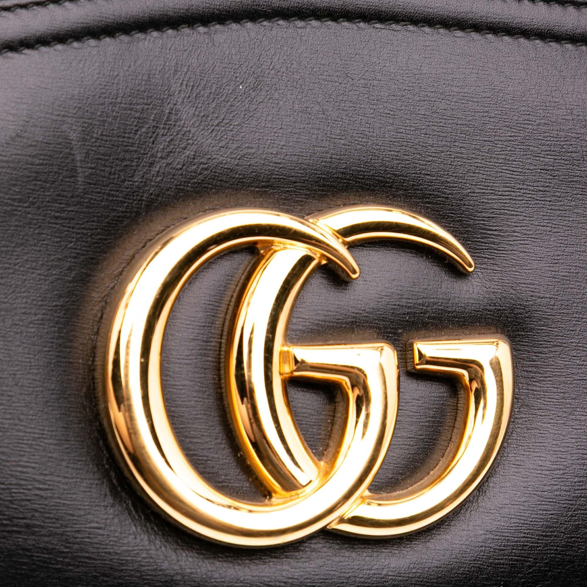 Gucci Leather Arli Shoulder Bag