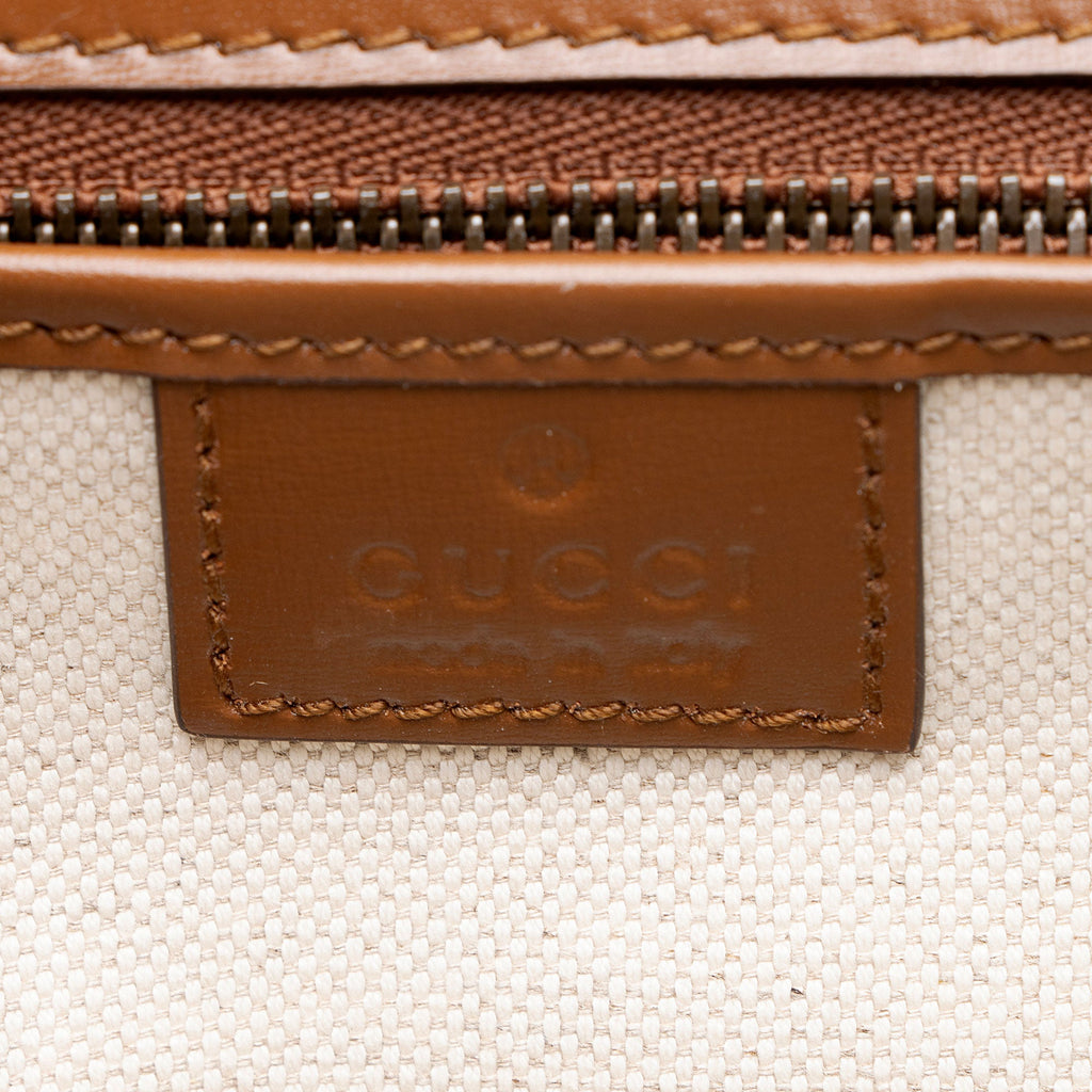 Gucci Leather Bamboo 1947 Medium Top Handle