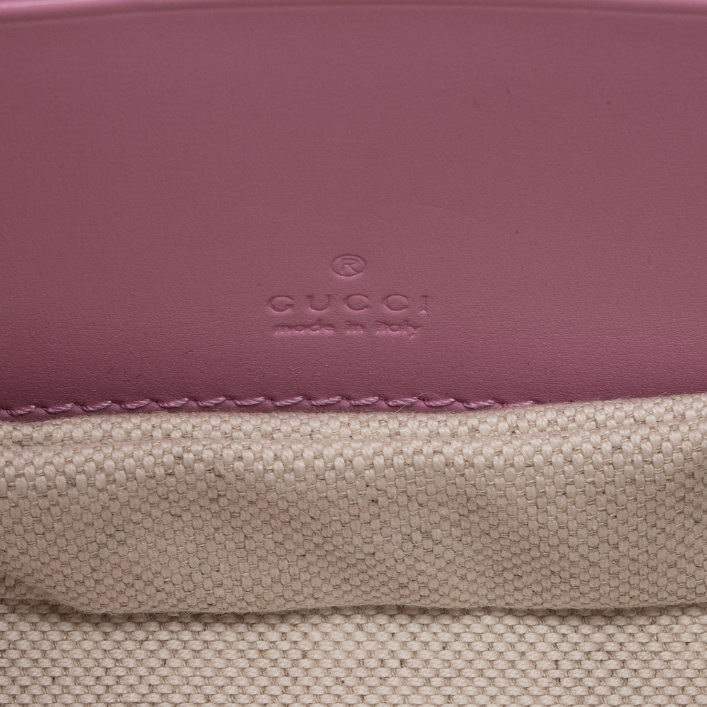 Gucci Leather Bamboo 1947 Mini Top Handle (SHF-bLJULR)