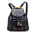 Gucci Leather Bamboo Backpack