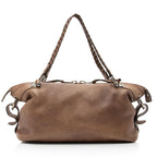 Gucci Leather Bamboo Bar Large Tote (SHF-23016)