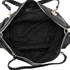 Gucci Leather Bamboo Bar Medium Tote (SHF-17887)
