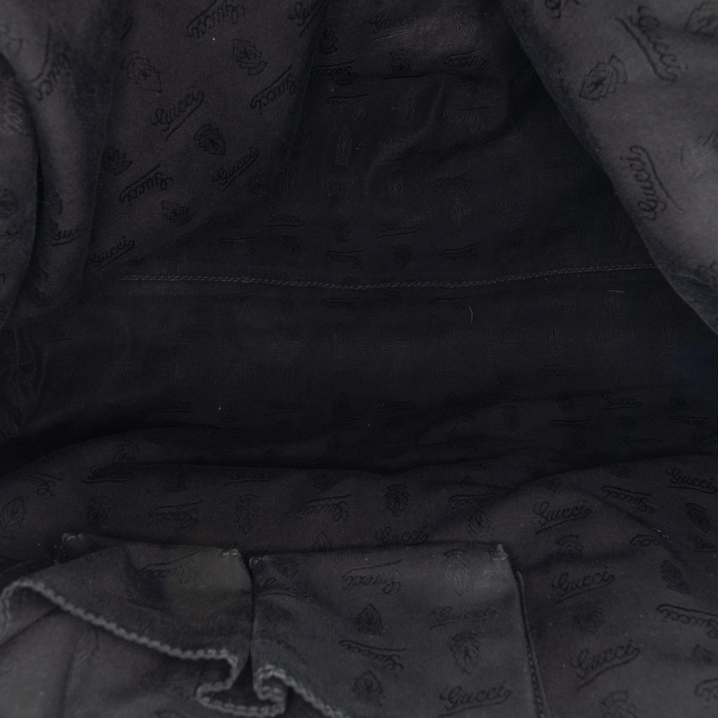 Gucci Leather Bamboo Bar Tote (SHG-JuxF7a)