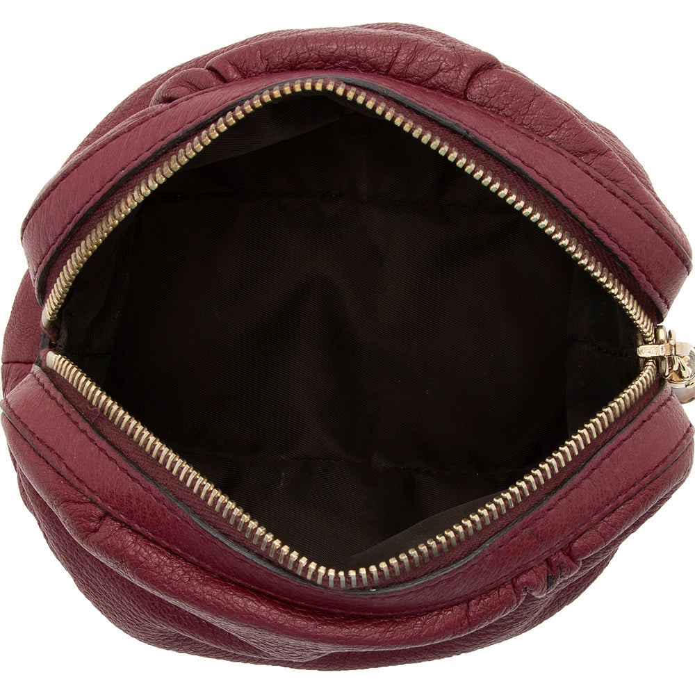 Gucci Leather Bamboo Cosmetic Bag (SHF-14545)
